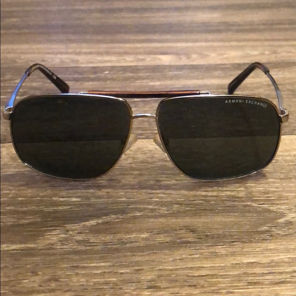 Armani Exchange aviator sunglasses